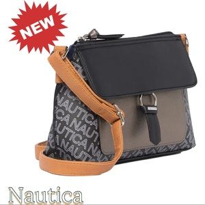 🆕 Nautica Citadel Logo Crossbody Bag